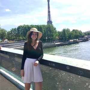 Babaton Pink Twirl Skirt